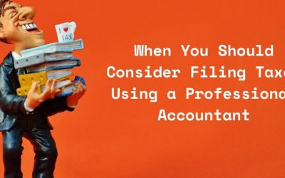 Filing Taxes on Your Own Vs Using a Professional